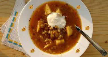 Рецепт Рассольника Три крупы