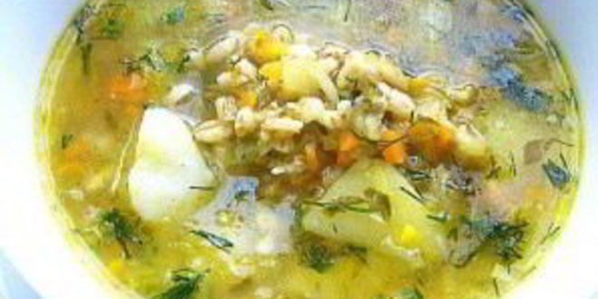 Рецепт вкусного рассольника с перловкой