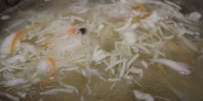 Рецепт деревенских зимних щей