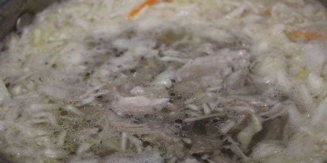 Рецепт деревенских зимних щей