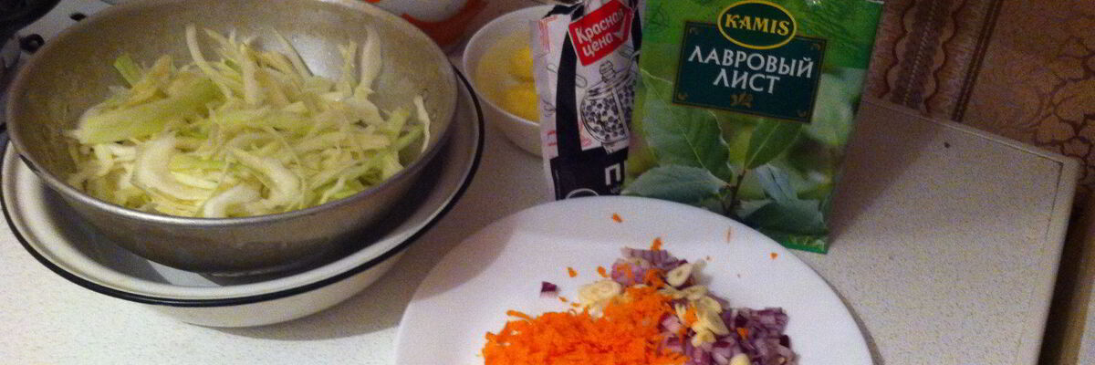 Рецепт Простых щей без зажарки