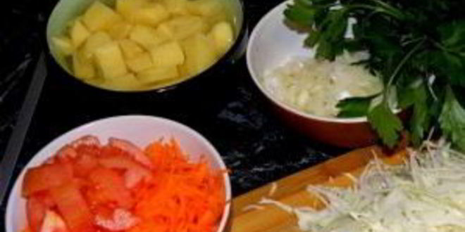 Рецепт щей без мяса