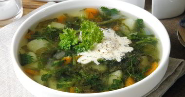 Рецепт Щей из щавеля и крапивы