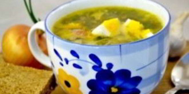 Рецепт щей из щавеля с капустой