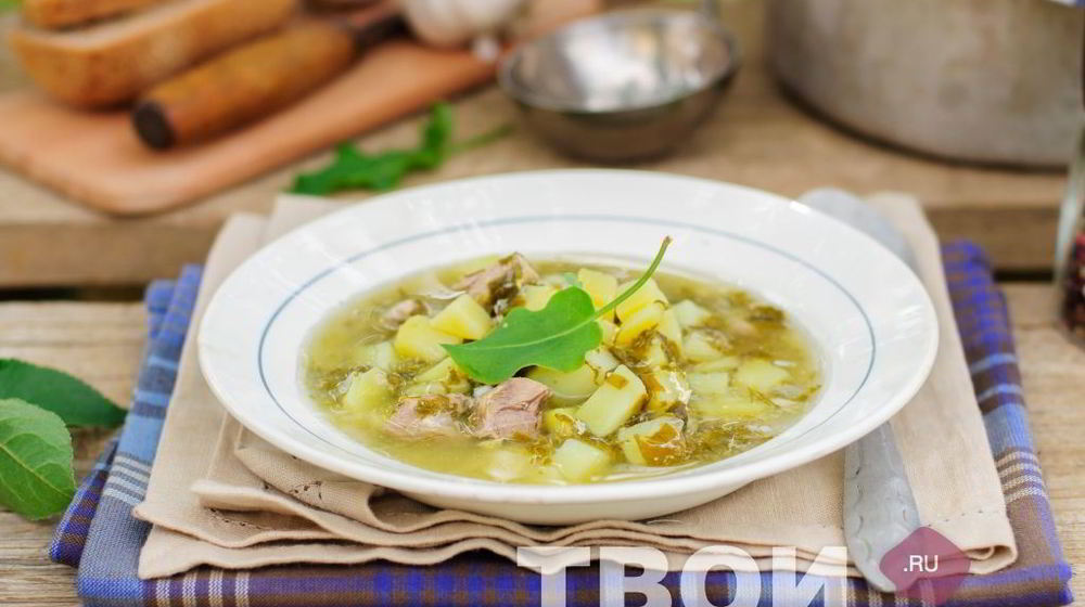 Как приготовить щи из щавеля