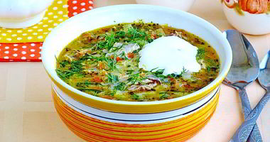 Рецепт Щей из свежей капусты с плавленым сыром
