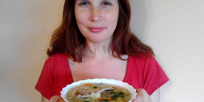 Рецепт щей на курином бульоне из капусты