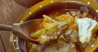 Рецепт Щей по-уральски из квашеной капусты