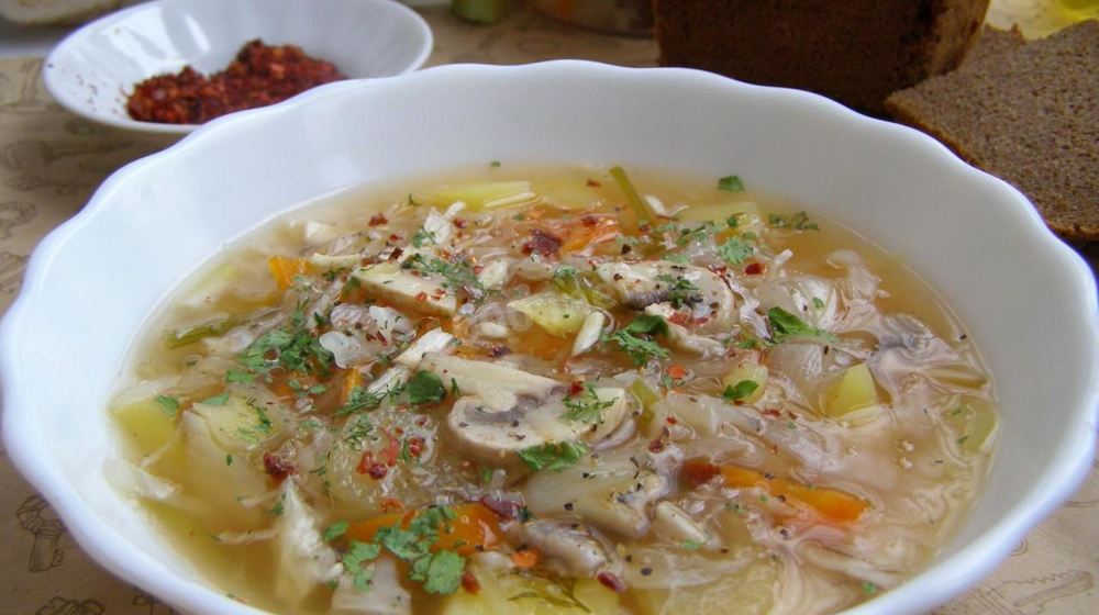 Как приготовить щи с капустой в мультиварке