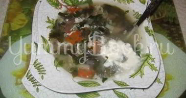 Рецепт Щей зеленых