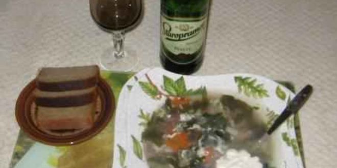 Рецепт щей зеленых