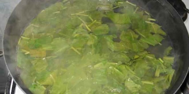 Рецепт щей зеленых