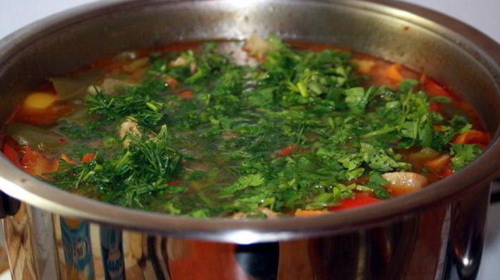 Как приготовить дачную шурпу из баранины