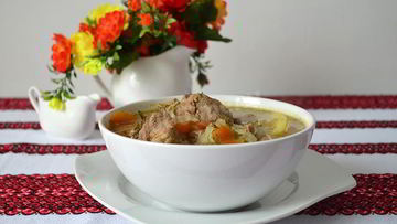 Рецепт Классической шурпы из баранины