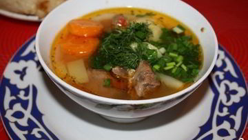 Рецепт Шурпы из баранины в мультиварке