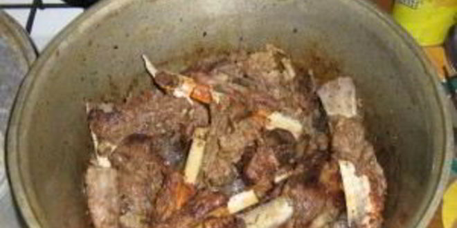 Рецепт шурпы из кабана