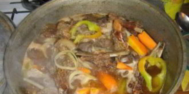 Рецепт шурпы из кабана