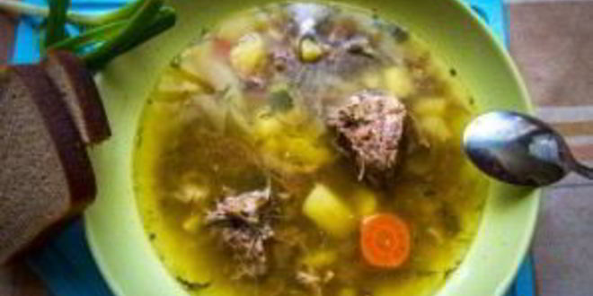 Рецепт шурпы из кабана