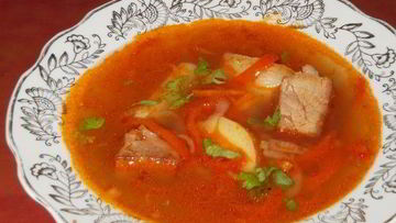 Рецепт Шурпы из конины