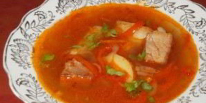 Рецепт шурпы из конины