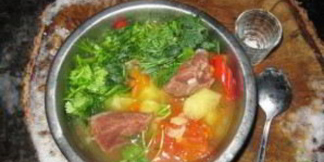 Рецепт шурпы из лосятины