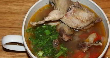 Рецепт Шурпы из перепелов