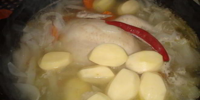 Рецепт шурпы из петуха