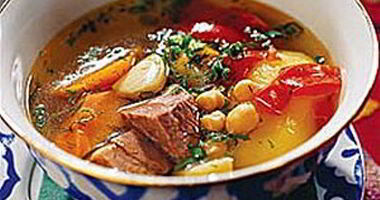 Рецепт Шурпы из свинины на костре