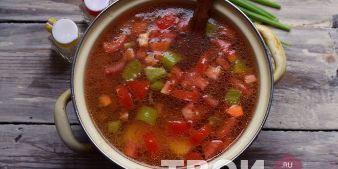 Рецепт шурпы классической