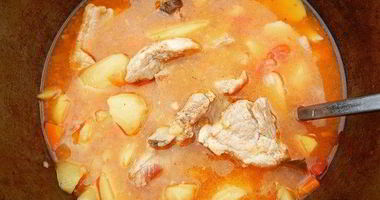 Рецепт Шурпы на костре