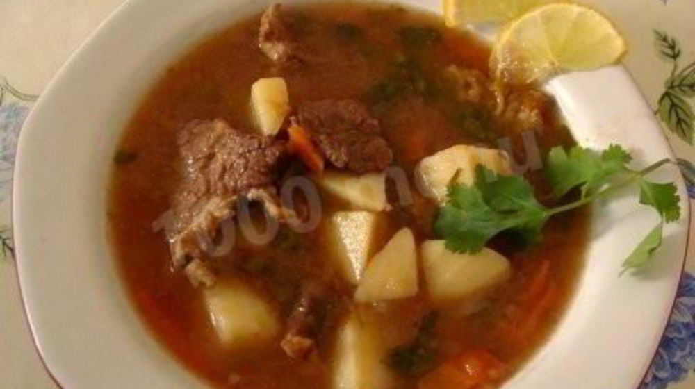 Как приготовить шурпу по-узбекски
