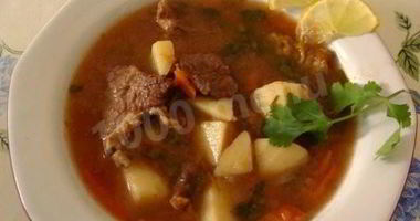 Рецепт Шурпы по-узбекски