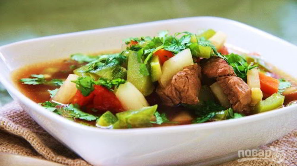 Как приготовить шурпу с бараниной