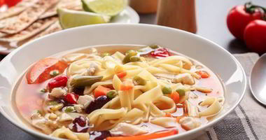 Рецепт Шурпы с фасолью