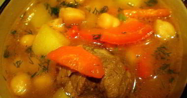 Рецепт Шурпы с нутом