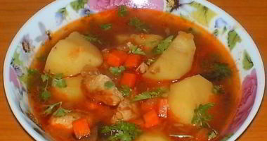 Рецепт Шурпы со свининой