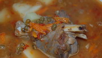 Рецепт Шурпы узбекской с бараниной и машем