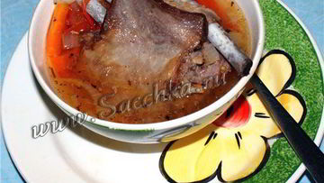 Рецепт Шурпы