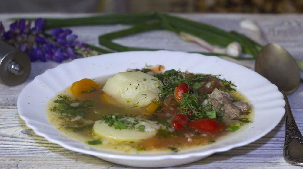 Как приготовить суп шурпа из говядины в казане