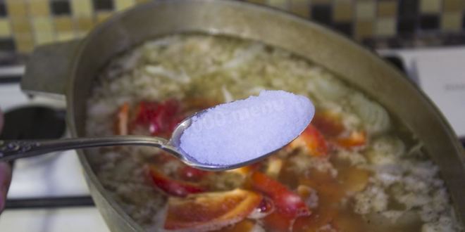 Рецепт супа шурпа из говядины в казане