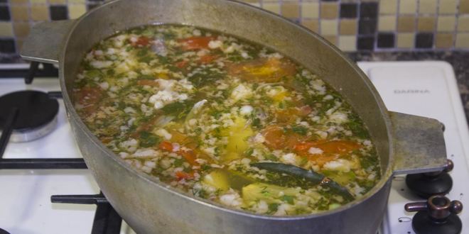 Рецепт супа шурпа из говядины в казане