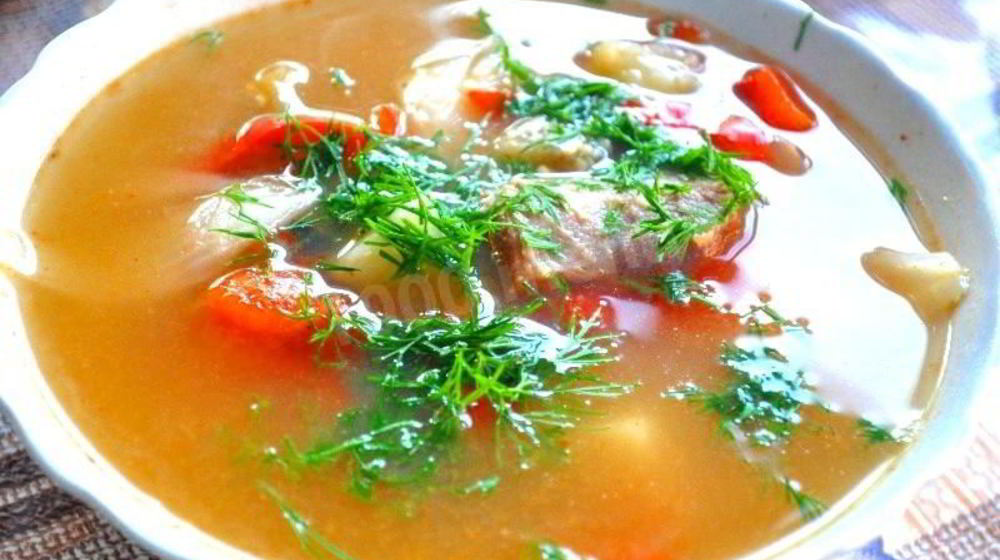 Как приготовить вкусный суп шурпа на костре в казане