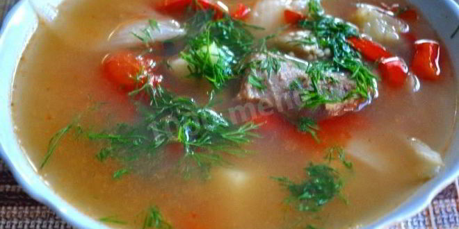 Рецепт вкусного супа шурпа на костре в казане