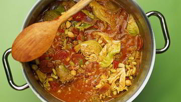 Рецепт Солянки из капусты с мясом