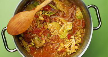 Рецепт Солянки из капусты с мясом