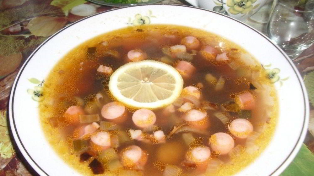 Как приготовить солянку мясную с оливками