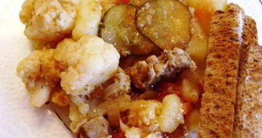 Рецепт Солянки овощной с мясом