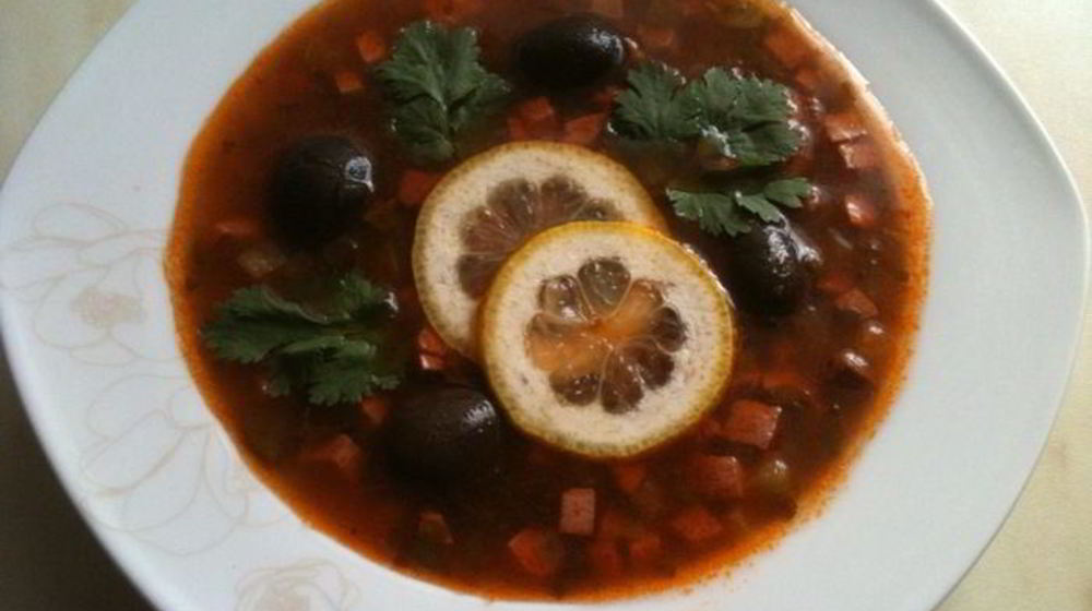 Как приготовить солянку ревизор