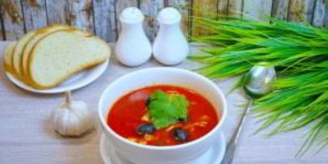 Рецепт солянки рыбной классической