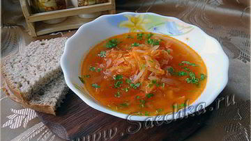 Рецепт Солянки с капустой